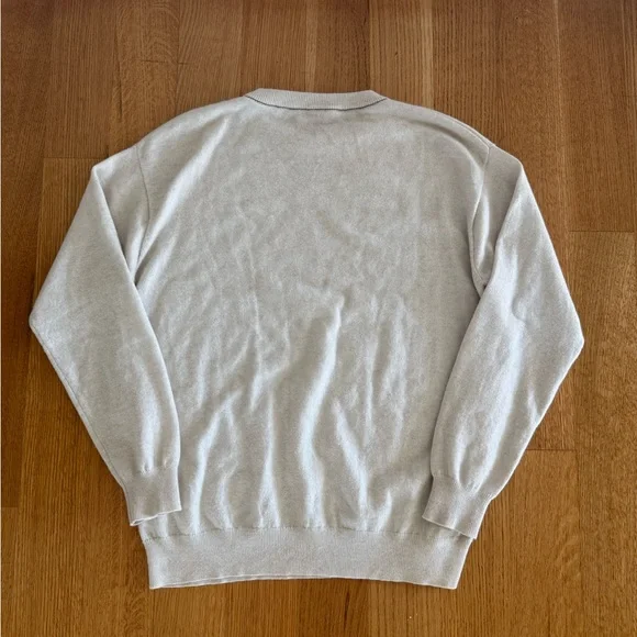 Brunello Cucinelli Cream Cashmere Sweater